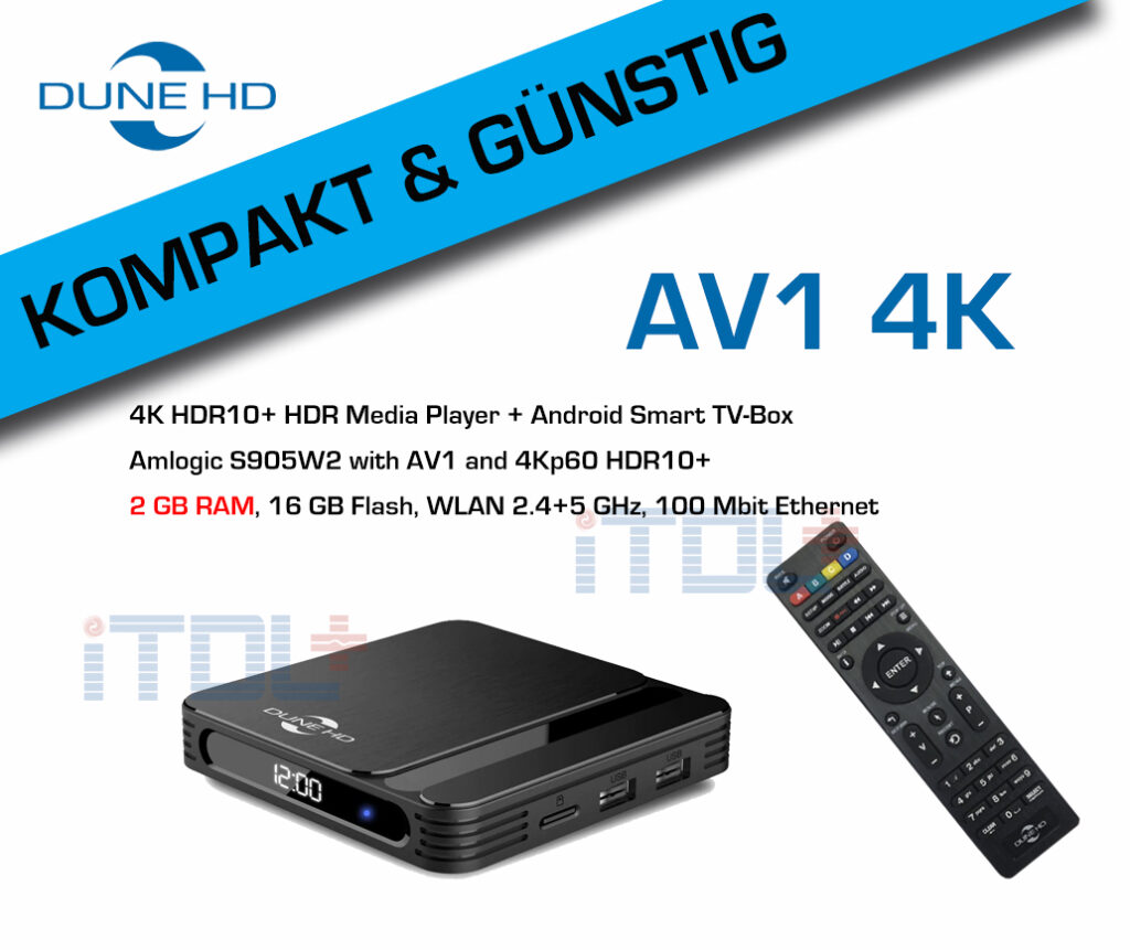iTDL+ DuneHD-Mediaplayer