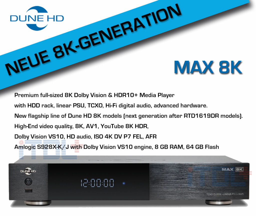 iTDL+ Dune HD Max 8K