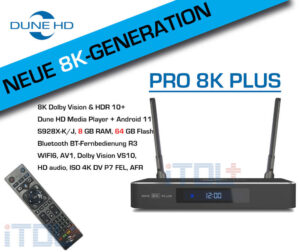 iTDL+ Dune HD Pro 8K Plus