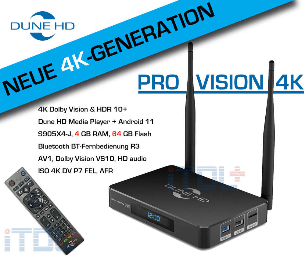 iTDL+ Dune HD Pro Vision 4K